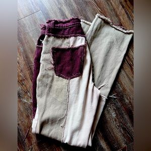 Shein W small western pop jeans